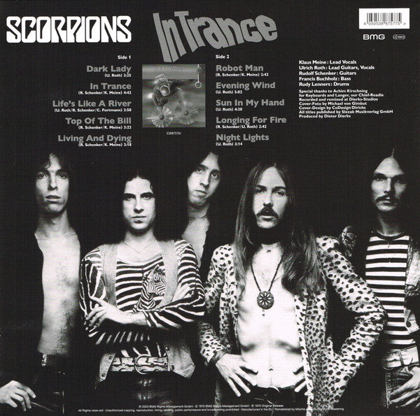Scorpions - In Trance (LP, Album, RE, RM, S/Edition, Cle)