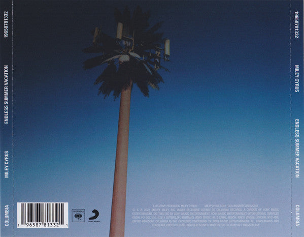 Miley Cyrus - Endless Summer Vacation : CD