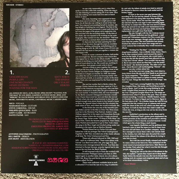 Nico (3) - Drama Of Exile (LP, Album, RE)