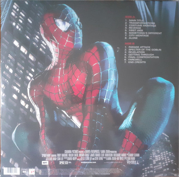 Danny Elfman - Spider-Man (Original Motion Picture Score) Limited Silver Vinyl