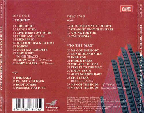 Con Funk Shun - Touch + 7 + To The Max - 2CD