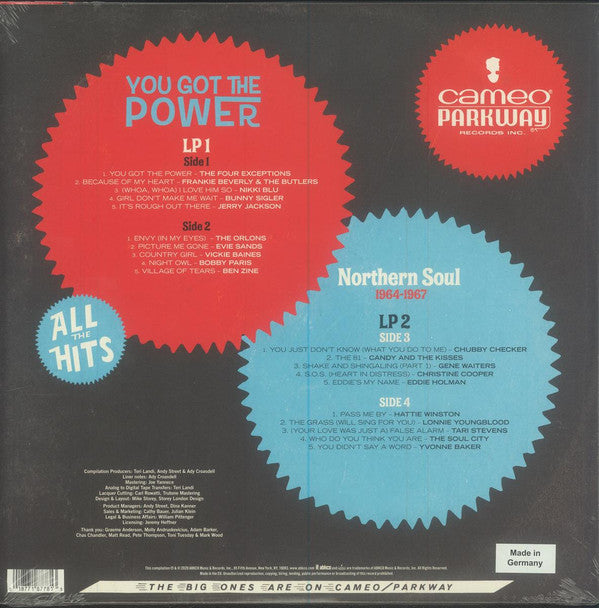 Various - You Got The Power (Northern Soul 1964-1967) 2LP Limited Blue Vinyl