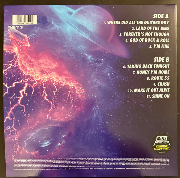 McFly - Power To Play (LP, Album, Yel)