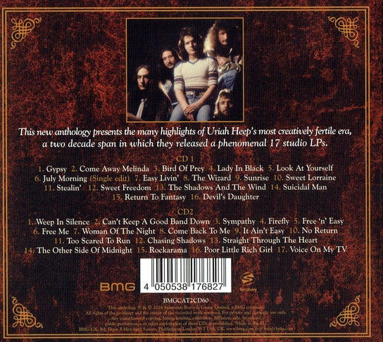 Uriah Heep - Your Turn To Remember · The Definitive Anthology 1970–1990 Remastered 2CD