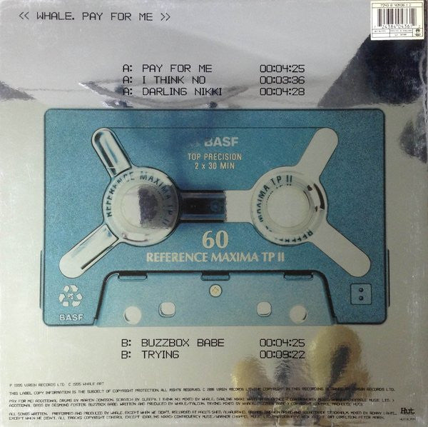 Whale - Pay For Me (12", EP)