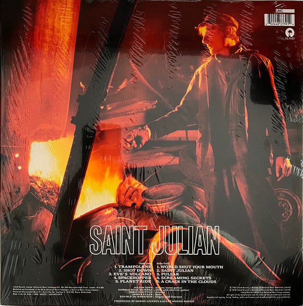Julian Cope - Saint Julian: Limited Clear Vinyl