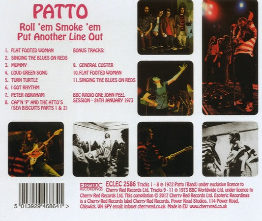 Patto - Roll 'Em Smoke 'Em Put Another Line Out : Remastered CD