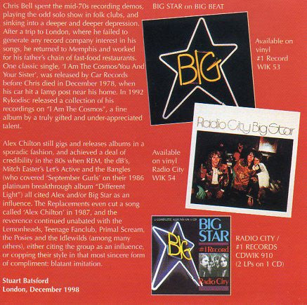 Big Star - The Best Of Big Star - CD