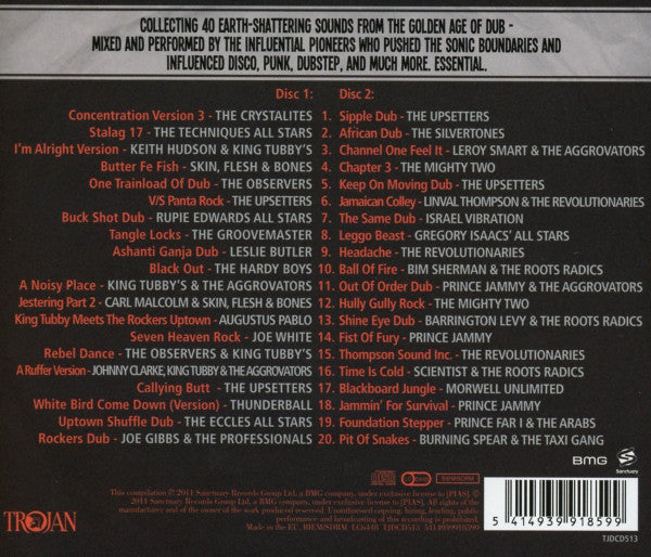 Various - Trojan Presents: Dub (40 Deep And Heavy Hits) : 2CD