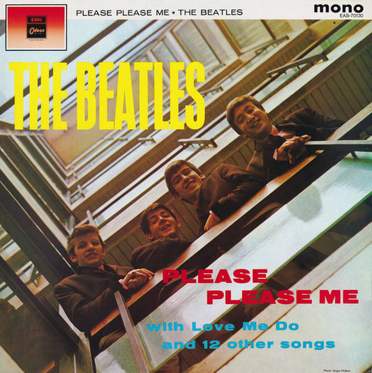 The Beatles - Please Please Me : Rare Japanese Re-Issue on Red Vinyl