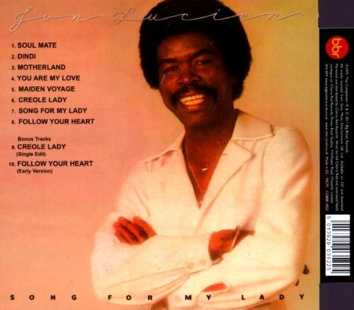 Jon Lucien - Song For My Lady (CD, Album, RE, RM)