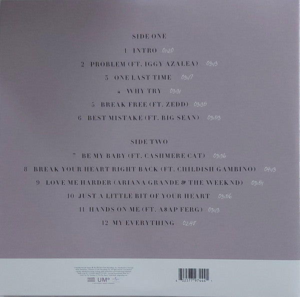 Ariana Grande - My Everything - Vinyl