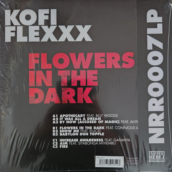 Kofi Flexxx - Flowers In The Dark (LP + LP, S/Sided + Ltd, Obi)