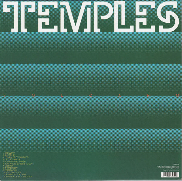 Temples - Volcano : Neon Orange Vinyl