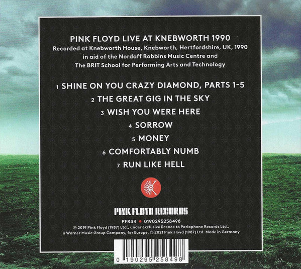 Pink Floyd - Live At Knebworth 1990 : CD