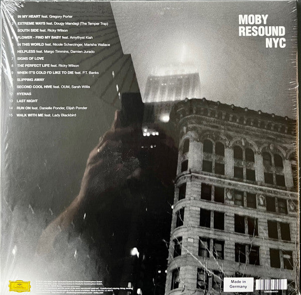 Moby - Resound NYC (2xLP, Album, Ltd, S/Edition, Yel)