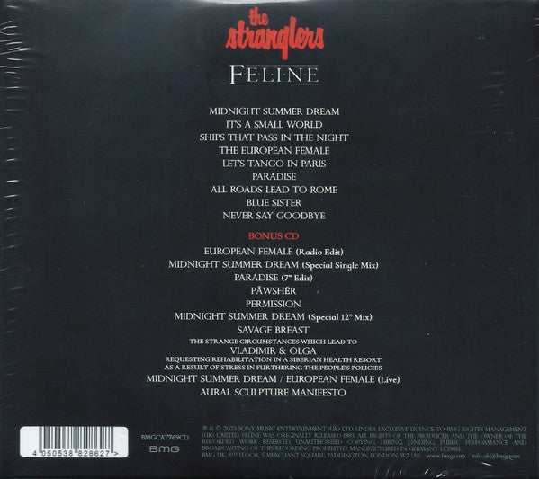 The Stranglers - Feline - 40th Anniversary 2CD Deluxe Edition