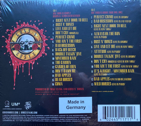 Guns N' Roses - Use Your Illusion I : Remastered 2CD Deluxe Edition