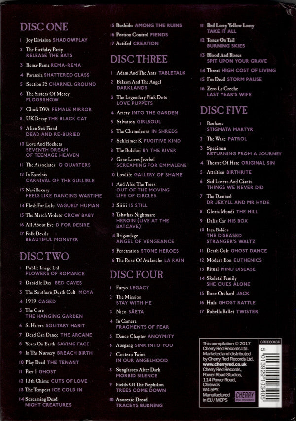 Various - Silhouettes & Statues (A Gothic Revolution 1978 - 1986) - 5CD Set