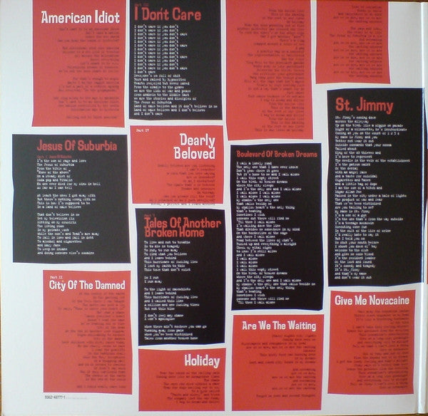 Green Day - American Idiot - 2LP Vinyl