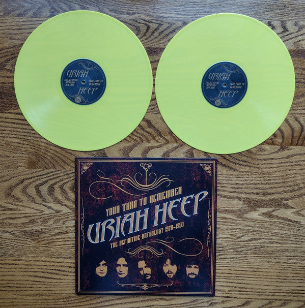 Uriah Heep - Your Turn To Remember - The Definitive Anthology 1970-1990 - 2LP, Limited Yellow Vinyl