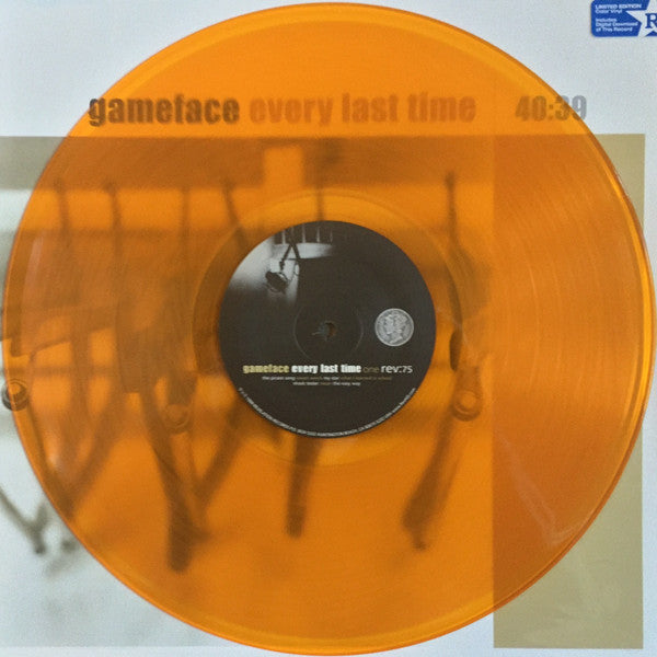 Gameface - Every Last Time : Limited Gold Vinyl