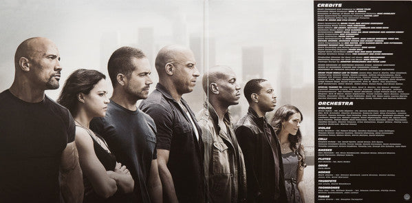 Brian Tyler - Furious 7 (Original Motion Picture Score) 2LP Limited, Numbered Vinyl