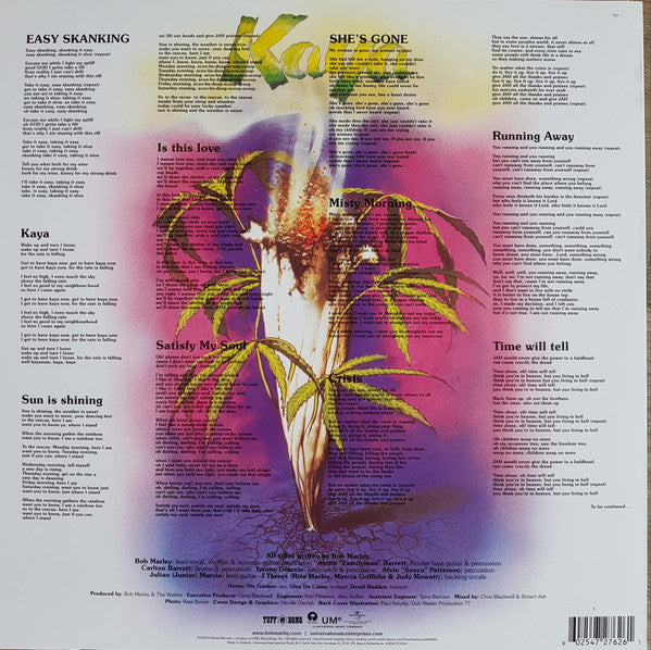 Bob Marley & The Wailers - Kaya - Limited, Numbered Vinyl