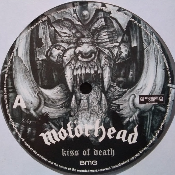 Motörhead - Kiss Of Death: Limited Silver Vinyl