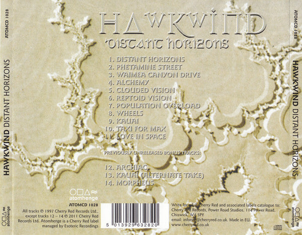Hawkwind - Distant Horizons : Remastered CD