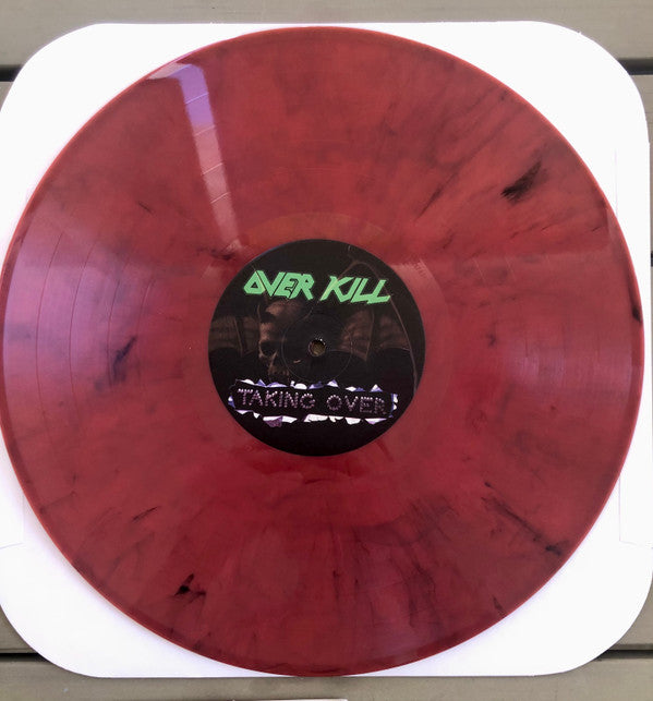 Overkill - Taking Over - Pink Marble Vinyl