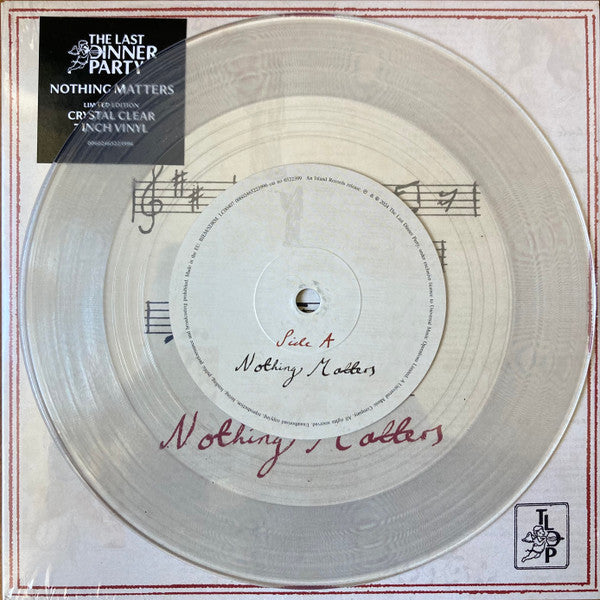 The Last Dinner Party - Nothing Matters : Limited 7" Clear Vinyl