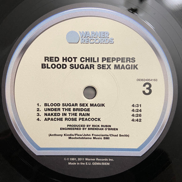 Red Hot Chili Peppers - Blood Sugar Sex Magik : Remastered 2LP Vinyl