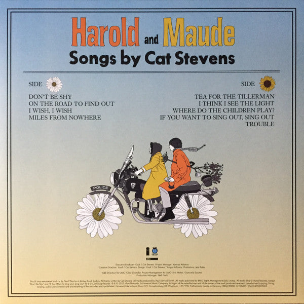 Cat Stevens - The Songs From The Original Movie: Harold And Maude - Limited RSD Orange Vinyl