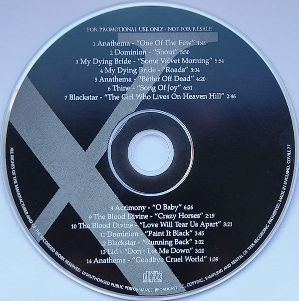 Various - Peaceville X - Promo Compilation CD