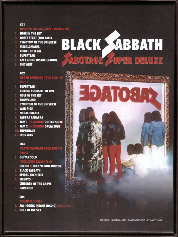 Black Sabbath - Sabotage : Super Deluxe CD Box Set