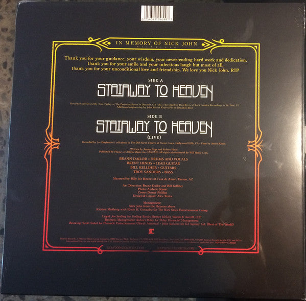 Mastodon - Stairway To Nick John (10", RSD, Ltd)
