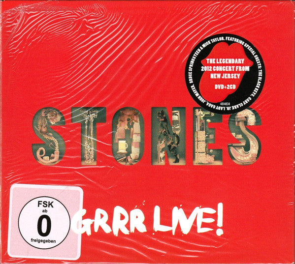The Rolling Stones - Grrr Live! - 2CD/DVD