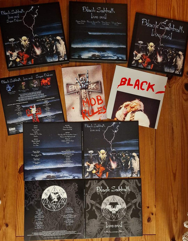 Black Sabbath - Live Evil Super Deluxe 4LP Box Set