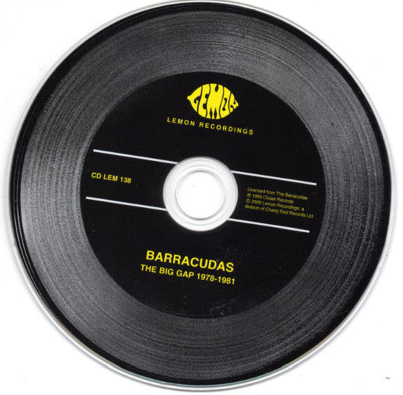 The Barracudas - The Big Gap (1978-1981) - CD