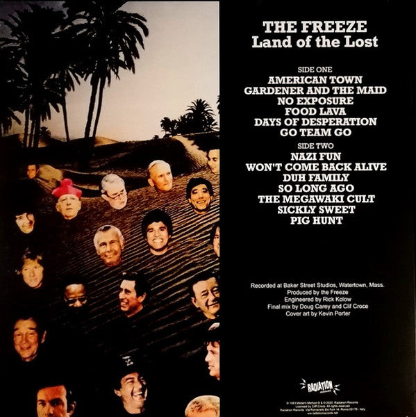 The Freeze - Land Of The Lost (LP, Album, RSD, Ltd, Num, RE, Ora)