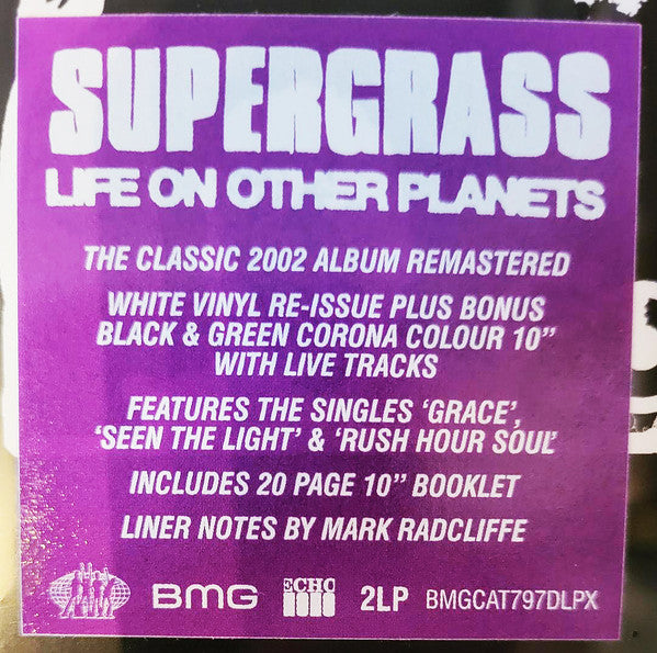 Supergrass - Life On Other Planets - White Vinyl + 10" Coloured Vinyl