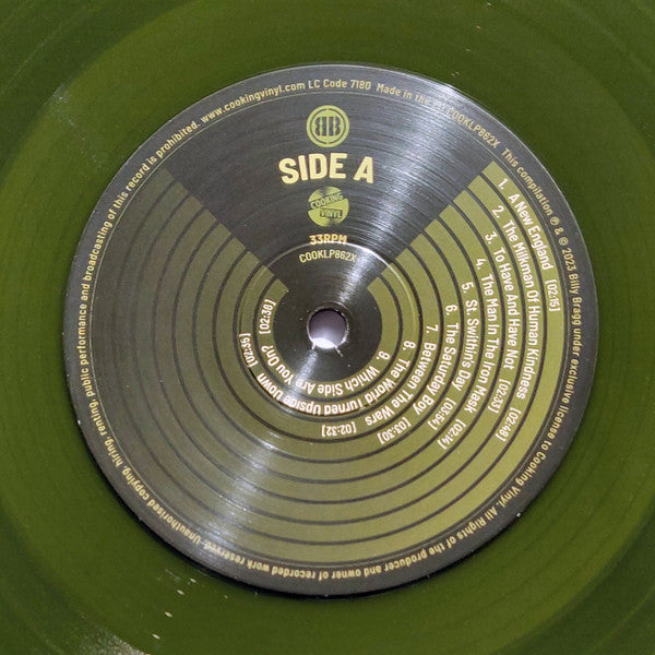 Billy Bragg - The Roaring Forty 1983-2023: Limited Edition Green Vinyl
