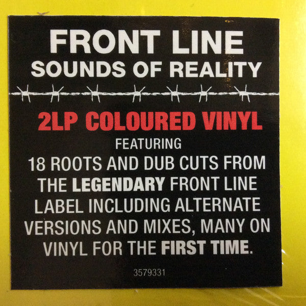 Various - Virgin Front Line - Sounds Of Reality - 2LP Red Vinyl