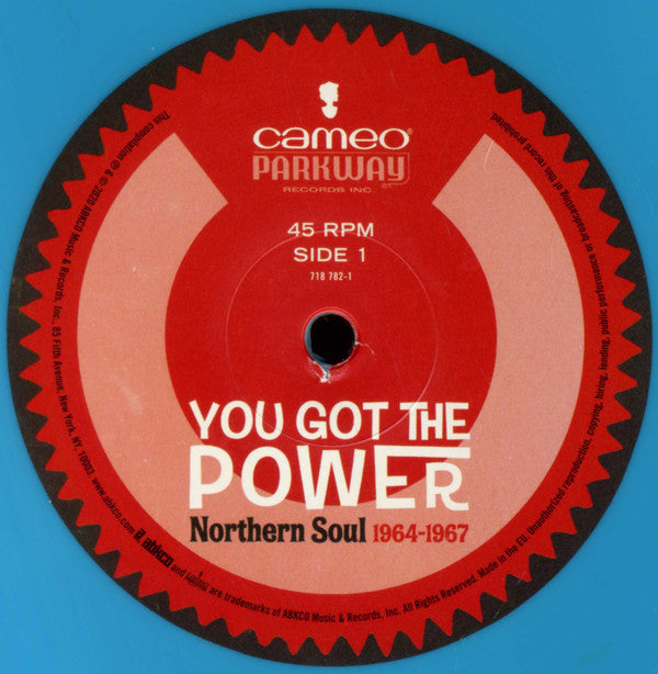 Various - You Got The Power (Northern Soul 1964-1967) 2LP Limited Blue Vinyl