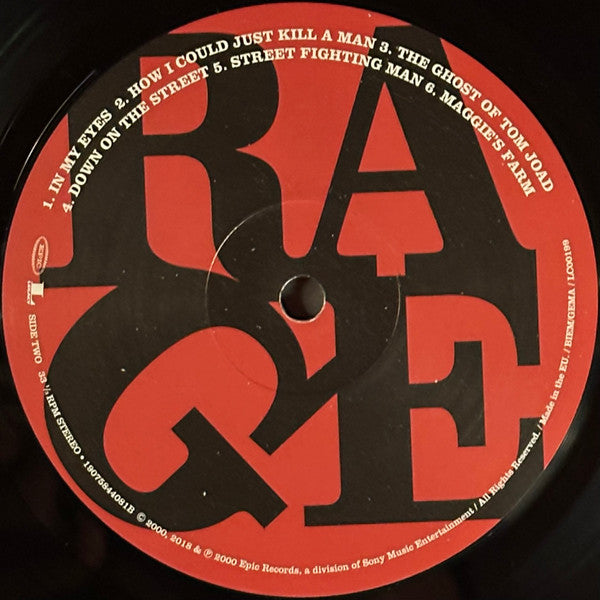 Rage Against The Machine - Renegades: 180g Vinyl