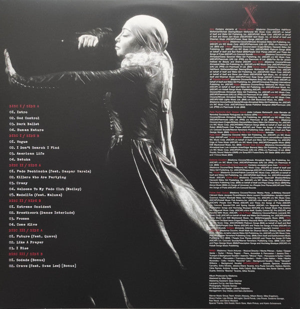 Madonna - Madame X (Music From The Theater Experience) 3LP Vinyl
