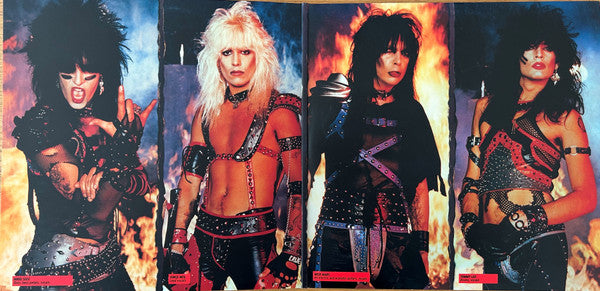 Motley Crue - Shout At The Devil - Red & Black Vinyl
