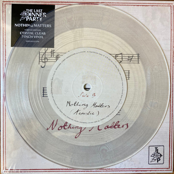 The Last Dinner Party - Nothing Matters : Limited 7" Clear Vinyl
