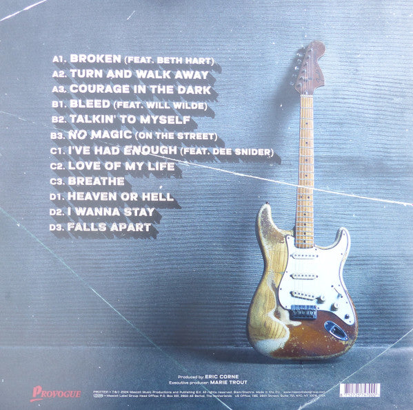 Walter Trout - Broken : Limited 2LP Transparent Vinyl
